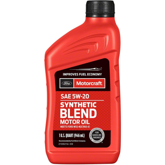 Genuine Ford 5W-20 Motorcraft 1-liter engine oil